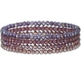 thumbnail image 1 of Pulsera de piedras multicapa con cuentas de cristal para mujer, joyería de moda bohemia, 1 of 5