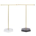 thumbnail image 1 of EeaseCA 2pcs T-shape Earring Bracelet Necklace Jewelry Display Stands Display Holders, 1 of 7