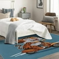 thumbnail image 3 of Funny Tiger Area Rug 2x3, Cartoon Tiger Rugs for Entryway Bedroom Living Room, Cute Tiger Indoor Door Mat, Machine Washable Rug, Non Slip Soft Low Pile Home Decor Carpet 8i&-32, 3 of 7