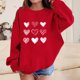 thumbnail image 5 of Blusas y camisas de manga larga con cuello redondo Estampado para niños Estampado de manga larga Casual Suelto Forro polar para mayor calidez Sudadera con capucha de manga larga con cuello redondo par, 5 of 5