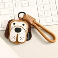thumbnail image 4 of Creative Bags Pendant Cartoon Leather Dog Bag Charm Holder Backpack Decoration Accessory for Pet Lover, 4 of 10