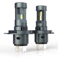 thumbnail image 1 of 2 Piezas de LED para Coche Colamx Bombillas Antiniebla H4 22W 3200LM 6000K, 1 of 8