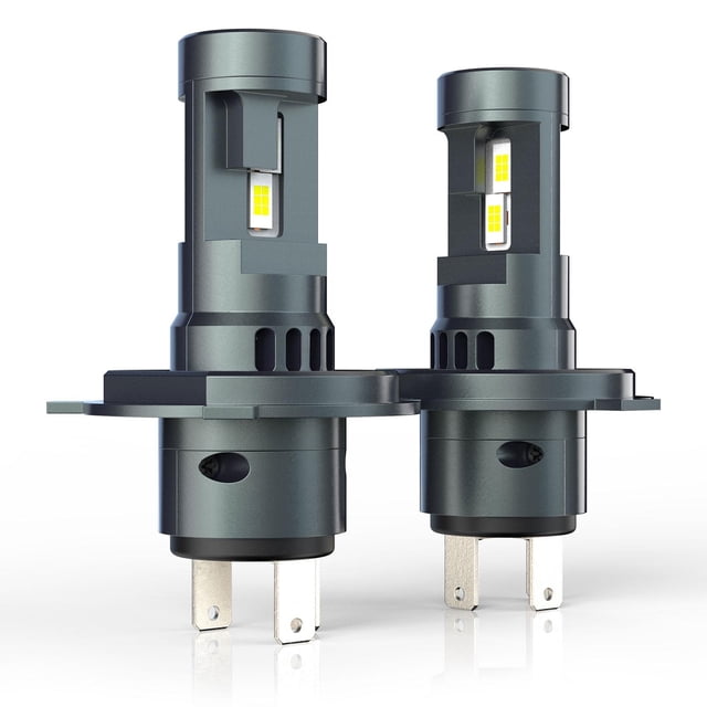 2 Piezas de LED para Coche Colamx Bombillas Antiniebla H4 22W 3200LM 6000K