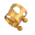 thumbnail image 1 of xinxixnxx Saxophone Embout en Laiton Réglable Fileté Résistant à l'Usure Attache de Ligature Pince Compacte Couleur Or, 1 of 6