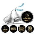 thumbnail image 1 of Darling Souvenir Its Took 100 Years Birthday Theme Stickers Candy Labels DIY 190 Pcs-Black, 1 of 2