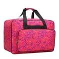 thumbnail image 2 of Sac à Main Rangement Léger Voyage Grande Capacité Porte-Outils Nylon Rose, 2 of 10