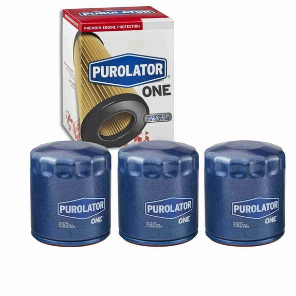 3 pc Purolator ONE PL14006 Engine Oil Filters for Oil Change Lubricant Filters Fits select: 2003-2006 CHEVROLET SILVERADO, 2000-2006 CHEVROLET TAHOE