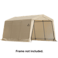 thumbnail image 2 of ShelterLogic Replacement Cover Kit Only No Frame -10x15x8 Peak Tan (5.5oz Tan)-Frame Not Included, 2 of 3