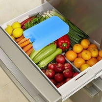 HEMOTON Sky-blue Reusable PE Ice Packs for Cooler Use with Lid Design 6 Pcs Lightweight Safe and Stable