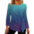 thumbnail image 1 of Heiheiup Robes pour Femmes 2024 Automne/hiver Dames Imprimé Ample Col Rond Manches Longues, 1 of 3