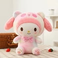 thumbnail image 4 of Sanrio-peluche de dibujos animados Kawaii Kuromi, Hello Kitty, My Melody Pillow, muñecos de peluche suaves, juguetes para niños, regalos de decoración de Navidad, 40cm3422, 4 of 5