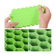 thumbnail image 4 of Bandejas de hielo de gel de silicona con tapa Foohvr verde, 4 of 5