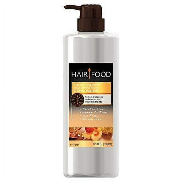 Hair Food Gluten Free Quench Peach And Honey Conditioner 17.9Oz