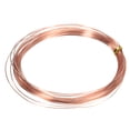 thumbnail image 1 of 99.99% 23 Gauge 0.6mm Alambre de Cobre Puro 10m/33 pies Alambre de Manualidades Suave para Fabricación de Joyas, Suministros de Manualidades DIY, Cobre, 1 of 7
