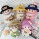 thumbnail image 2 of 1 pieza de ropa de Labubu de 17 cm, minimuñeco de peluche bonito, accesorios, mono, sombrero, camisa, capucha, caparazón de tortuga para muñecas de vinilo, regalo para fanáticos, 2 of 5