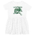 thumbnail image 3 of Inktastic Later, Gator Girls Toddler Dress, 3 of 5