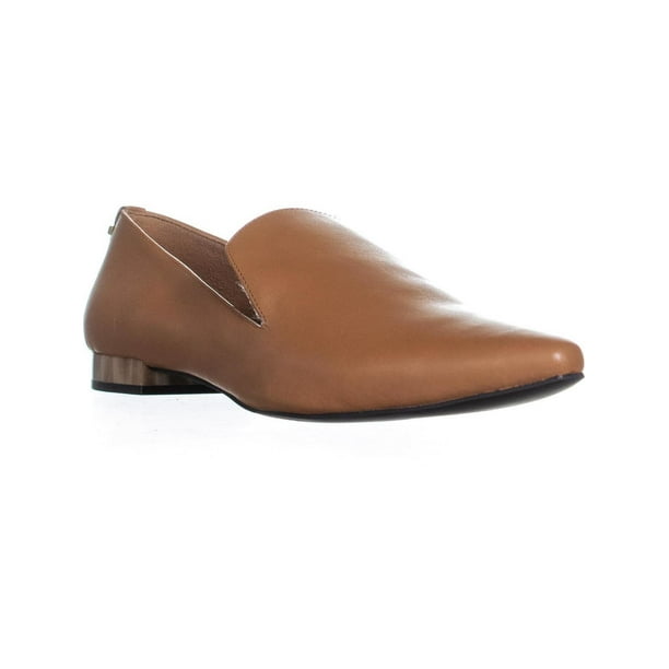 calvin klein elin patent toe loafers