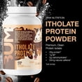 thumbnail image 2 of RAW Whey Isolate Protein Powder, Mocha Latte (CBUM Itholate Protein) - 100% Grass-Fed Sports Nutrition for Muscle Growth & Recovery - Low-Fat, Low Carb, Naturally Flavored - 25 Servings, 2 of 5