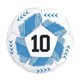 thumbnail image 1 of Wosthever Balón de fútbol de tamaño 5 estándar de PU para entrenamiento de fútbol, tamaño 5, balón de fútbol para partidos cosido a Ropa Deportiva, Zapatos azul, 1 of 5