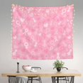 thumbnail image 2 of Sikiie Breast Cancer Awareness tapestry wall hanging home decor for bedrooms, living rooms, dorms 60x51in, 2 of 6