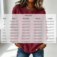 thumbnail image 4 of Maplenight Womens Crew Neck Sweatshirt Raglan Long Sleeve Casaul Loose Fit Fall Sweatshirts, 4 of 8