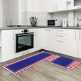 thumbnail image 2 of Kitchen Mats for Floor, 4th of July Independence Day American Flag Patriotic Stars and Stripes Kitchen Rugs, Kitchen Organization Anti-Fatigue Kitchen Mat, Kitchen Decor Runner Rug Standing Desk Mats, 2 of 6