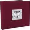 Expressions Postbound Scrapbook Album 12"X12"-Family - Burgundy