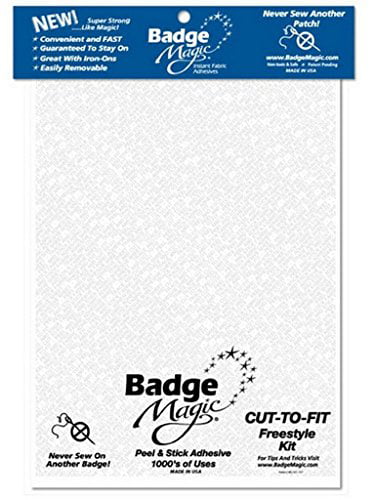 Badge Magic Cut to Fit Freestyle Patch Adhesive Kit 