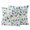 White, variant on 2 Pack Outdoor Waterproof Throw Pillow Covers,Cartoon Cat Seamless Decorative Square Pillow Case Patio Pillowcases for Chair Couch Sofa 16x16in