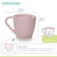 thumbnail image 4 of Melii Tasse en silicone en forme d’ours- rose, 4 of 7