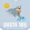 thumbnail image 4 of Inktastic Siesta Key Florida Vacation Boys or Girls Baby Bib, 4 of 4