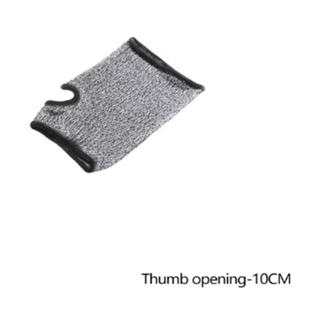 1pair Level 5 HPPE Cut Arm Sleeve Safety Gloves Resistant Anti-Puncture Arm Protection for Construction Automobile Glass Industry ,Durability and Dexterity