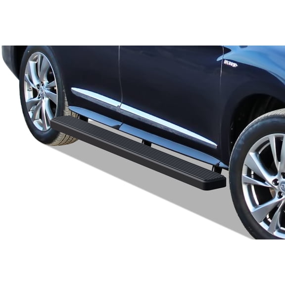 2013-2018 Infinti QX60 2013-2019 Nissan Pathfinder (Excl. Platinum model) Black Finish 6 Inch Door to Door Side Bar Side Step Running Board