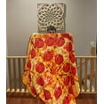 thumbnail image 7 of Cute Pepperoni Pizza Blanket - Round 5 Foot Circle 60" x 60" Realistic Food Snack Throw Wrap Novelty Blanket Kids Fun Gift, 7 of 7