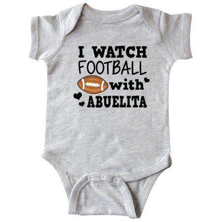 

Inktastic I Watch Football with My Abuelita Gift Baby Boy or Baby Girl Bodysuit