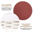 thumbnail image 5 of Uxcell PSA Sanding Discs Aluminum Oxide Sandpapers Self Adhesive 1500 Grits 5Pcs, 5 of 7