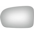 thumbnail image 3 of Flat Driver Side Replacement Mirror Glass for 2001-2005 Honda Civic W/O Baking Plate, 3 of 4
