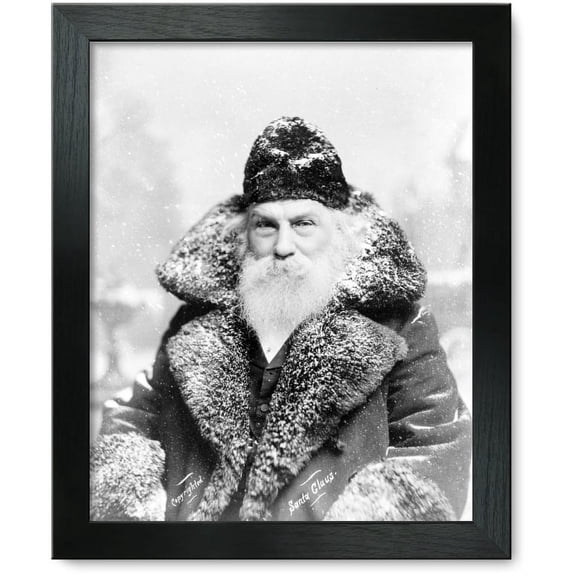 Framed Print: Santa Claus, 1895