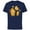 Navy, variant on Star Wars Holiday Christmas Darth Vader Gingerbread Cookie - Short Sleeve Cotton T-Shirt for Adults - Customized-Black