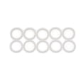 thumbnail image 3 of Russell Automotive 651208 Washer  Round; Polytetrafluoroethylene; 1/2 Inch Inside Diameter; Set of Ten, 3 of 4
