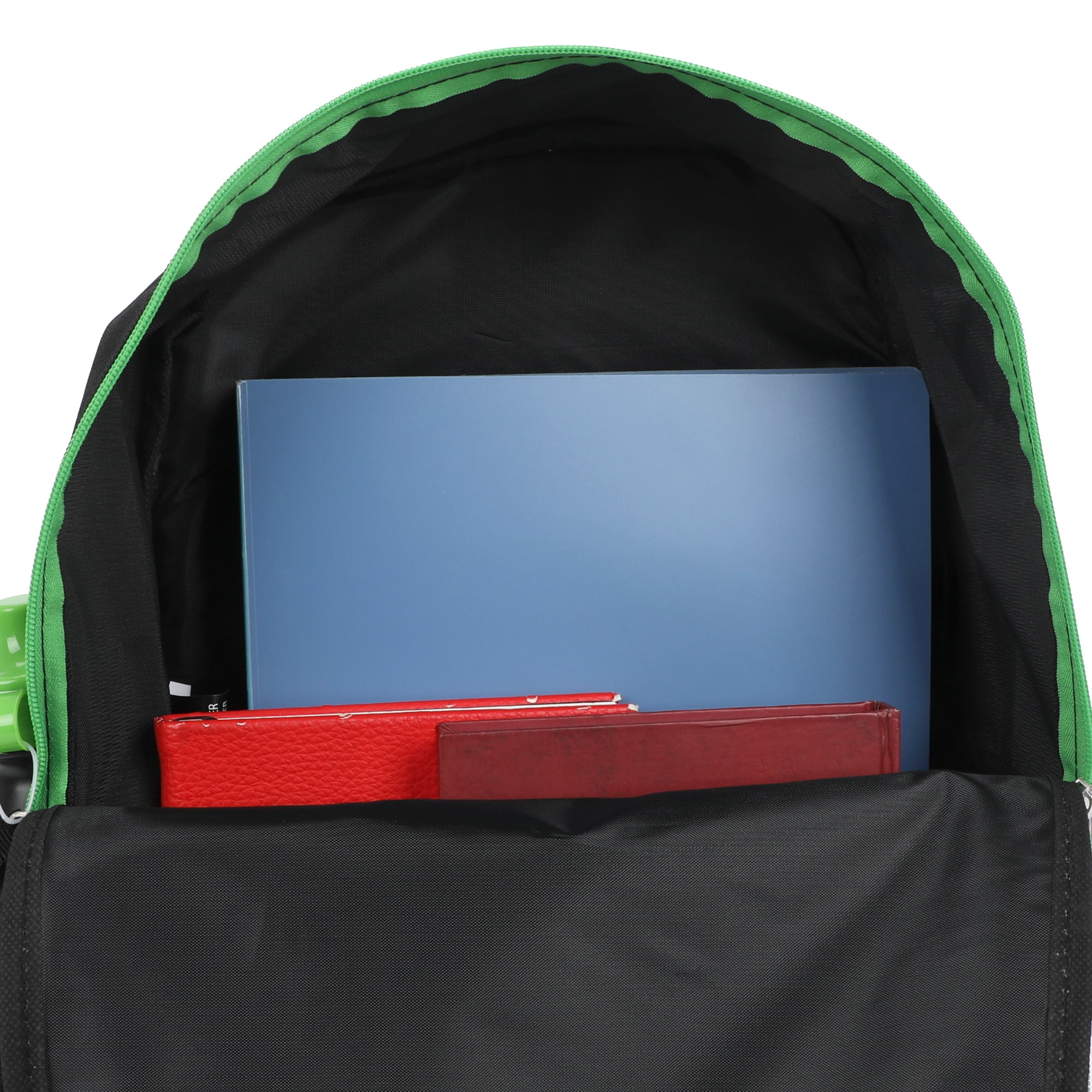 Minecraft Backpack Set with Lunch Box for Boys & Girls 16 inch 5 Piece Value Set