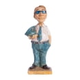 thumbnail image 2 of Figuras de personas profesionales , escultura de gente pequeña pintada, pie para estante, decoración de adorno de mesa para sala de Estilo A Soledad Figuras de muñecas de resina, 2 of 10