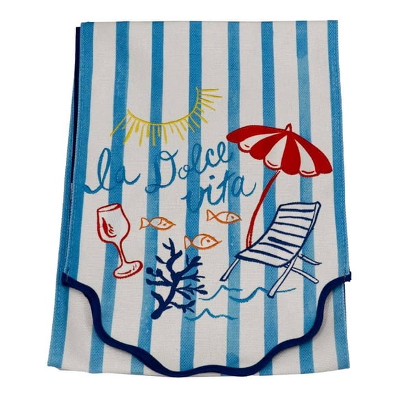 Camino de Mesa Way To Celebrate! 183x33 cm La Dolce Vita