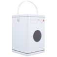 thumbnail image 4 of KAKOWELY Washing Machine Shape Storage Box Sundries Storage Holder Iron Storage Container,8.86"X5.91"X5.91", 4 of 4