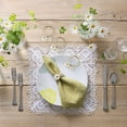 thumbnail image 4 of 12 servilleteros con hebilla dorada y perlas, servilletero, decoración vintage para mesa, bodas, fiestas, Navidad y cumpleaños, 4 of 4