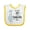 White and Yellow, variant on Inktastic You Have Got to Be Squidding Me Funny Squid Boys or Girls Baby Bib