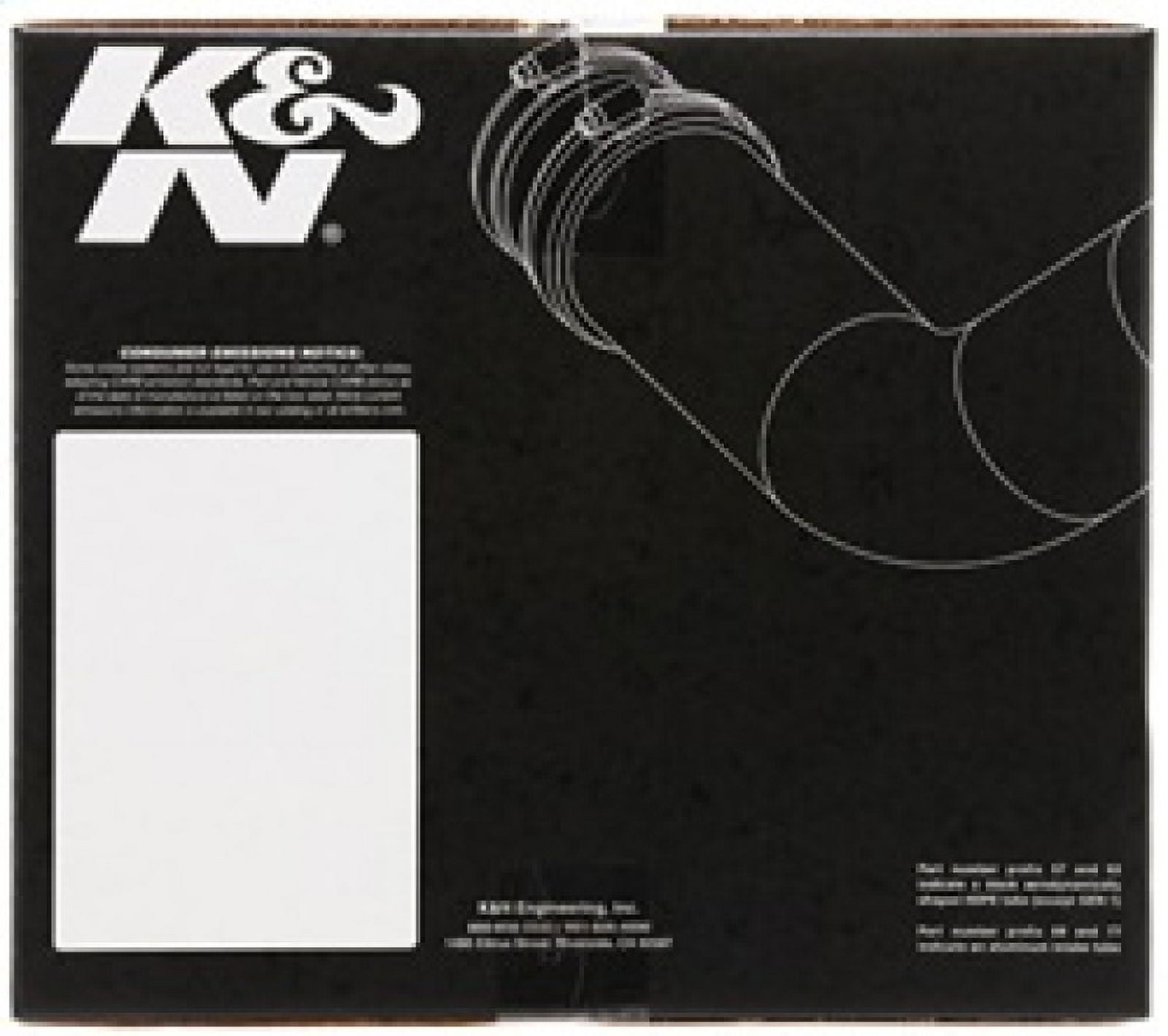 K&N Performance Cold Air Intake System: Easy Installation, Engineered to Maximize Airflow, Boost Horsepower & Torque, 77-2583KS