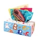 thumbnail image 1 of Juguete de caja de pañuelos para bebé, juguetes de confort, juguetes de desarrollo coloridos de papel cuadrado para jugar, Cognitivo 10 seda 3, 1 of 9