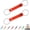 Red, variant on 2 PCS Adjustable Luggage Strap Bungee For Suitcase Handle, Flexible Elastic Bungee Belt For Suitcase Handle, Secure Fastening Add-A-Bag Travel Accessories