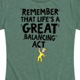thumbnail image 3 of Dr. Seuss - Life Great Balancing Act - Women's Short Sleeve Graphic T-Shirt, 3 of 6